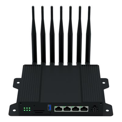 China SOHO 12V Dual Band Router 2.4G/5.8G 802.11ac 1200Mbps Gigabit Wifi Router for sale