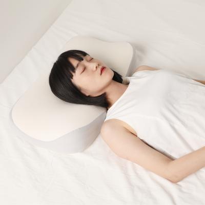 China OEM Memory Private Cervical Pillow Bedding Ergonomic Logo Pressure Free Shell Shaped Bed Sleep Pillows for sale