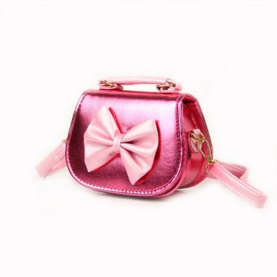 China Best Selling Fashion Sweet Girls PU Make Up Gifts Bag Cute Princess Handbags Crossbody Purses For Kids for sale