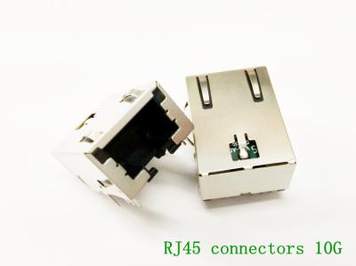 China RJ45 with transformer connectors  10G for sale