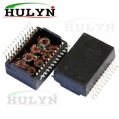 China Single Port, 1000 BASE-T Ethernet Transformer Modules, SMD for sale