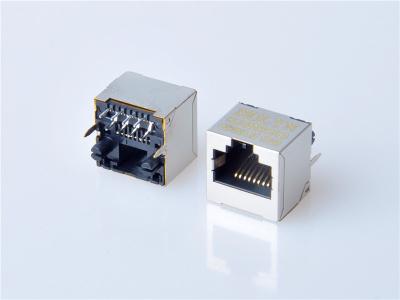 China HULYN,RJ45 Modular Jack Connector, Shielded RJ45 Connector, Through Hole Type, for sale