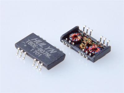 China 10/100 Base-T Quad port SMD  LAN Magnetic Transformer,12PIN for sale