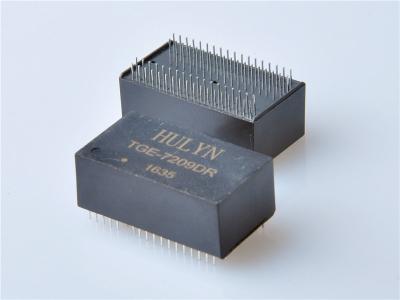 China 10/100/1000 Base-T Quad port SMD  LAN Magnetic Transformer,72PIN,Very low profile PCMCIA /PC Card, SMD package. for sale