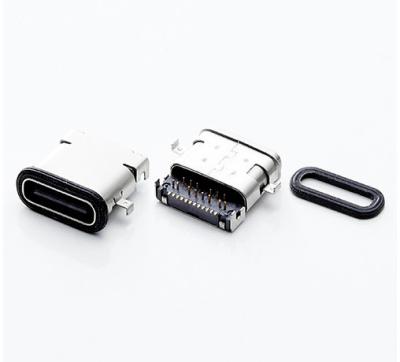 China IP67 Waterproof,USB3.1 Type-C Connector ,24 Contact Usb 3.1 Type C Connector  ,  HULYN for sale