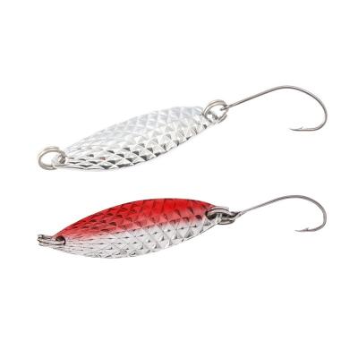 China Wholesale Metal Jig Spoon 3g 34mm Copper Fishing Lure Bait Spinners Bass Carp Black Minnow Minnow Fishing Lure Hard Bait for sale