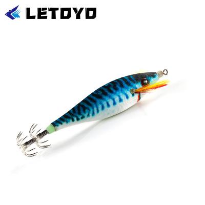 China Wholesale TOTO Jigs LETOYO LT130801 Body Hard Plastic Cloth TOTO Lure Egi 70mm DTD 10g Bright Mold Primer for sale