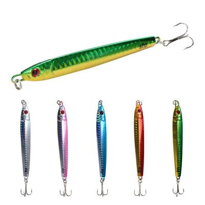 China Bait Lure 40g/105mm Metal Lure Jigs Quick Sinking Artificial Hard Bait Saltwater Fising Tackle Bait Lure L1240 for sale