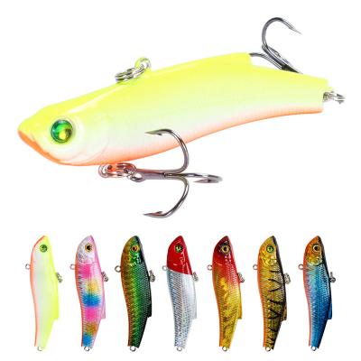 China Wholesale ABS Plastic VIB Lures 70mm Vibe 18g Jig Sinking Rattling Vibration Baits Full Lure Water Fishing Tackle Plastic Baiting Lures for sale