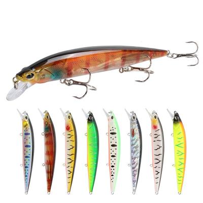 China Minnow Fishing Lure 140mm Flip 18.6g Bait Wobblers ABS Plastic Artificial Hard Bait For Bass Pike Fish Lure L1227 for sale