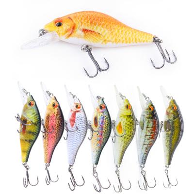 China ABS Plastic Crankbait Fishing Lures 9cm Plastic Hard Bait 11g Minnow Fishing Lures Sinking Wobblers For Bass Pike for sale