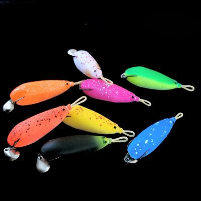 China Soft Frog Lure 70mm Water 13g Top Soft Plastic Floating Fishing Wobblers Jumping Artificial Ray Frog Lure ISCA SY852 for sale