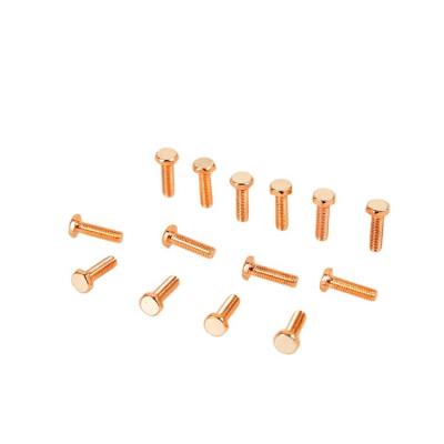 China High Quality Silver Electrical Conduction Copper Screw Contact Electrical Contact Copper Screw Contact for sale