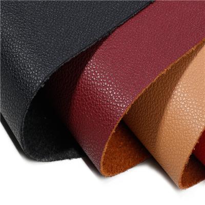 China Eco-friendly Recycled Eco-friendly Multicolor Eco-Friendly Waterproof Lychee Leather Can Replace To Lash Sofa Leather for sale