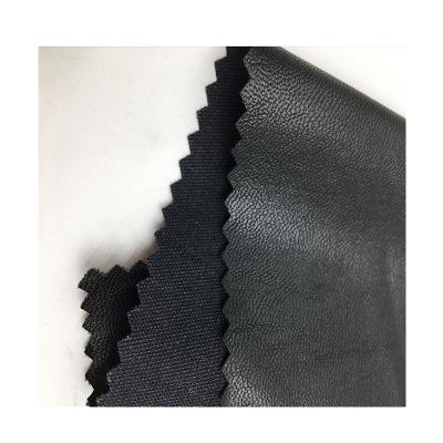 China Factory Directly Sale 0.6mm Lambskin Waterproof Grain Lambskin Artificial Leather Abrasion Resistant For Suits Loungewear Garment for sale