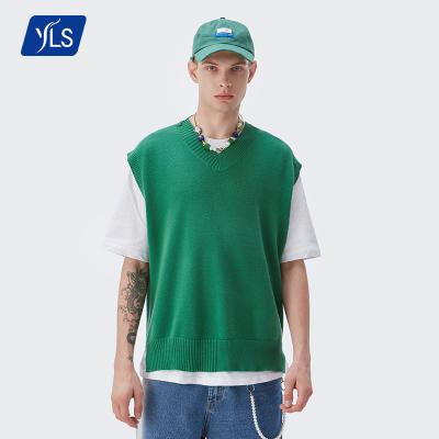 China YLS Warm Men's Custom Logo Outdoor College Sports Fleece Vest Men's Breathable Veats&Waistcoats For Men for sale