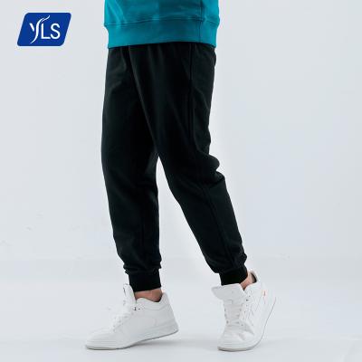 China Anti-pilling YLS Dropshipping 320GSM Terry Casual Long Trousers Elastic for sale