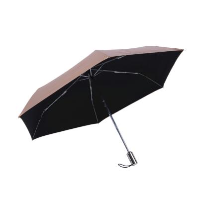 China CLASSIC Small Pocket 6k Lightweight Umbrella For Protective Sun With Black Coated for sale