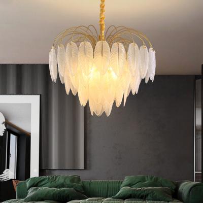 China Modern luxury decoration mail k9 crystal chandelier lighting gold chandeliers pendant lights for home for sale