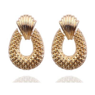 China Wholesale Vintage Boho Statement Drop Earrings For Women 2021 Fashion Jewelry Girls for sale