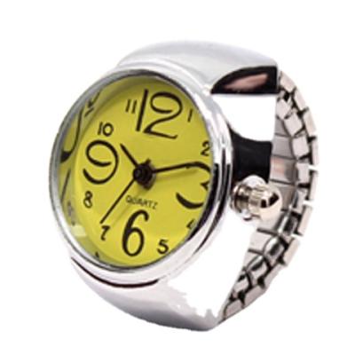 China Modern Hot Sale Ring Watch Korea Fashion Wholesale Cartoon Ring For Couples Watch for sale