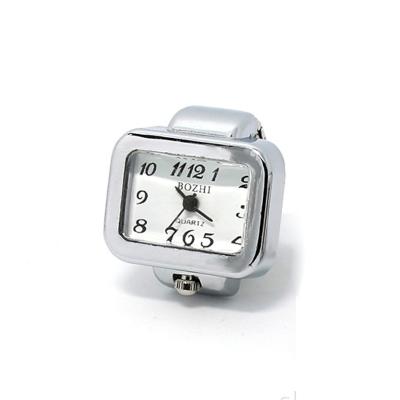 China Hot Sale Fashion Square Ring Watch Whole Mini Birthday Ring Watch Gift for sale