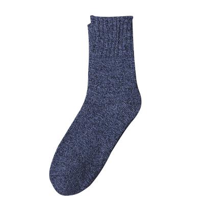 China Hot Sale Wholesale Viable Autumn Winter Allmatch Socks Wool Thickening Pure RTS Colorful Warm Socks for sale