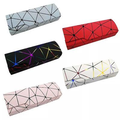 China Glasses Packing Custom Unisex Hard PU Glasses Case Protective Box Sunglasses Accessories Reading Glasses Box for sale