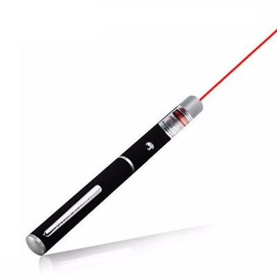 China OEM 11.5cm 650nm Red Laser Pointer Pen With Black Color 2 X AAA Battery for sale