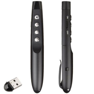 China Mac Windows RF Wireless Presenter / PowerPoint Remote Control Laser Pointer for sale