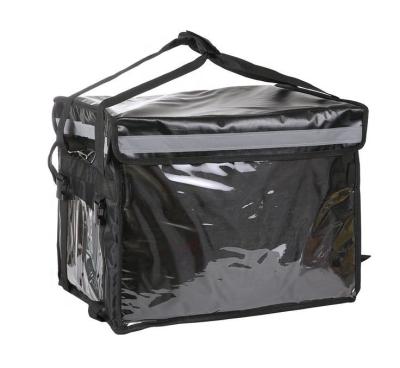 China Waterproof New Commercial Insulated Food Delivery Bag With Divider Panel for sale