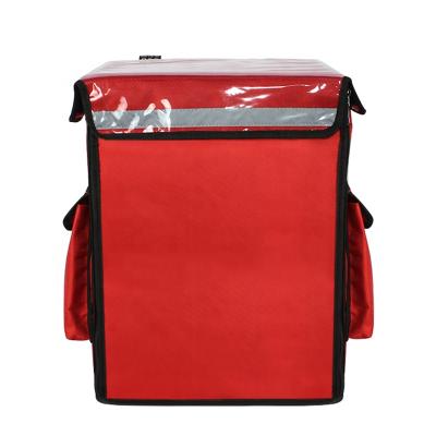 China Large Backpack Style Commercial Pizza Cooler Waterproof Foldable Insulated Thermal Food Delivery Bag for sale