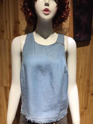 China women Jeans vest for sale