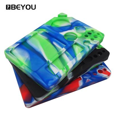 China Beyou Classic Custom Silicone Smoking Tray Smoking Pipe Silicone Wax Dads Rolling Tray for sale