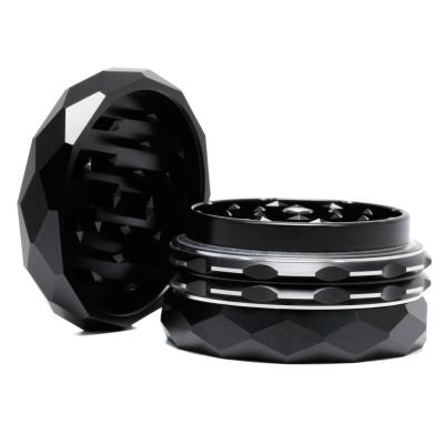 China 4 Layer Beyou Weed Grinder Tobacco Weed Smoking Grinder 4 Pieces Aluminum Alloy 63MM Herb Grinder for sale