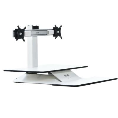 China Factory Direct Supply Adjustable Electric Height Adjustable Sit Stand Desk Riser (Height) Converter for sale