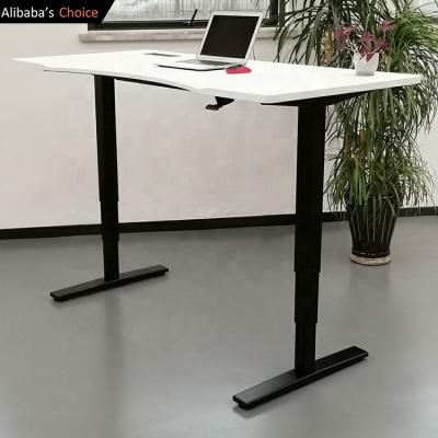 China Folding (Height) Adjustable Legs Easy Assemble Adjustable Pneumatic Height Rest To Stand Desk Stand Desk for sale