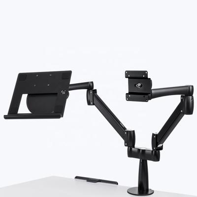 China Dual Monitor Frames Desk Mount Fender Display Dual Monitor Frames Desk Mount for sale