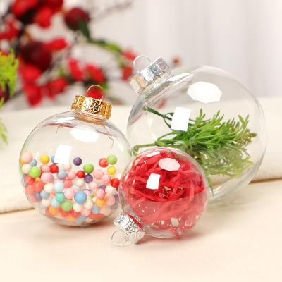 China Wholesale Clear Acrylic Decorations,Christmas Plastic Bottle Gadget Decoration Europe Decorative Ball for sale