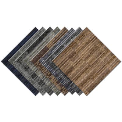 China 100% PP Modern Design PT07 Modern Geometric Pattern Office Floor Carpet Tile for sale