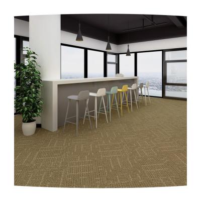 China Modern Modular Jacquard Loop Pile NT09 Bitumen Backed Nylon Carpet Tiles for sale