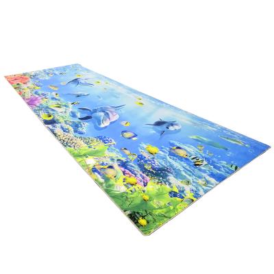 China Stain Resistant 3D Printing Hallway Carpet Runner for sale