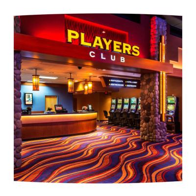 China Stain Resistant High Durability Fireproof Gaming Club Poker Room Casino Mat for sale