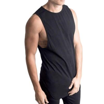 China Breathable OEM Fabric Sleeveless Top Tank Tops Mens Gym Stringer Workout Muscle Vest for sale