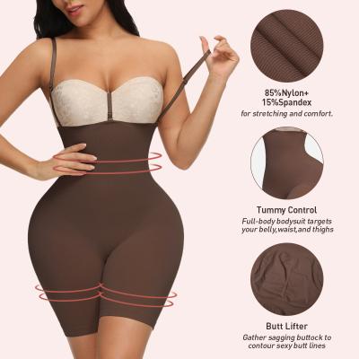 China New Breathable Item Shapewear Elastic One Piece Lingerie Seamless Bodysuits For Women for sale