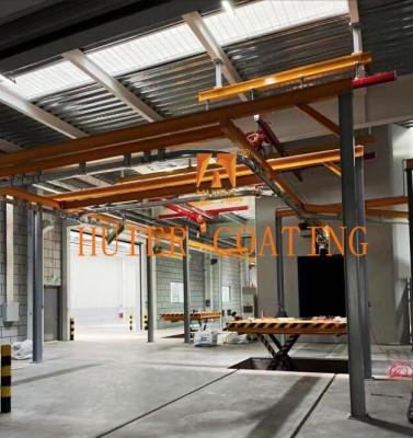 China Adjustable Steel Ceiling Mounted Conveyor for sale