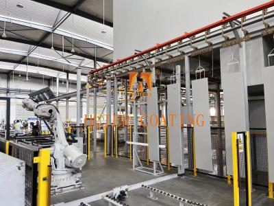 China PLC controlled Ceiling mounted Chain Conveyor System for Heavy duty Applications for sale