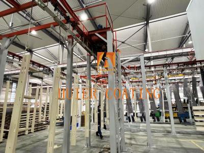 China Customizable Heavy Duty Steel Chain Suspended Conveyor Systems PLC Control For Long Distance Conveying for sale