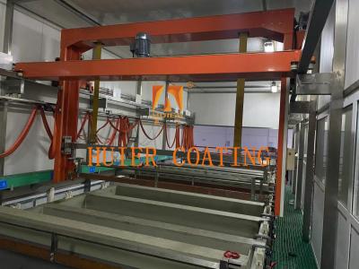 China Multi-Color Electrophoretic Dip Coating System / E Coating Equipment voor metaalproducten Te koop