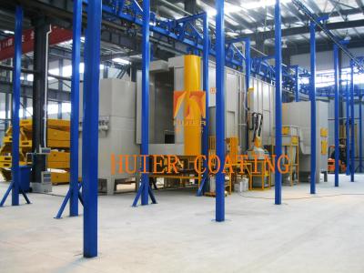 China Strength Industrial Electrostatic Powder Coating Line With Automatic Operation for sale